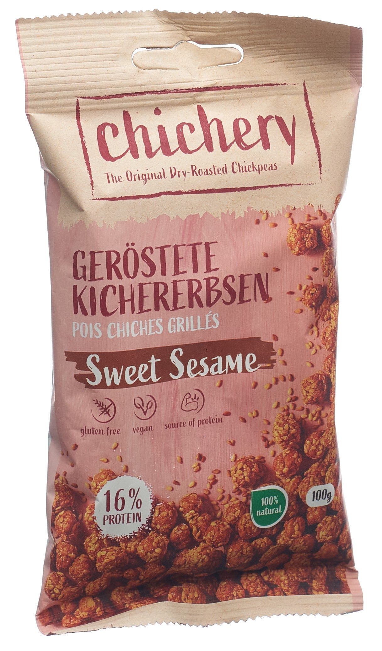 Chichery Pois Chiches Sweet Sesame 100 g | Snack Sain