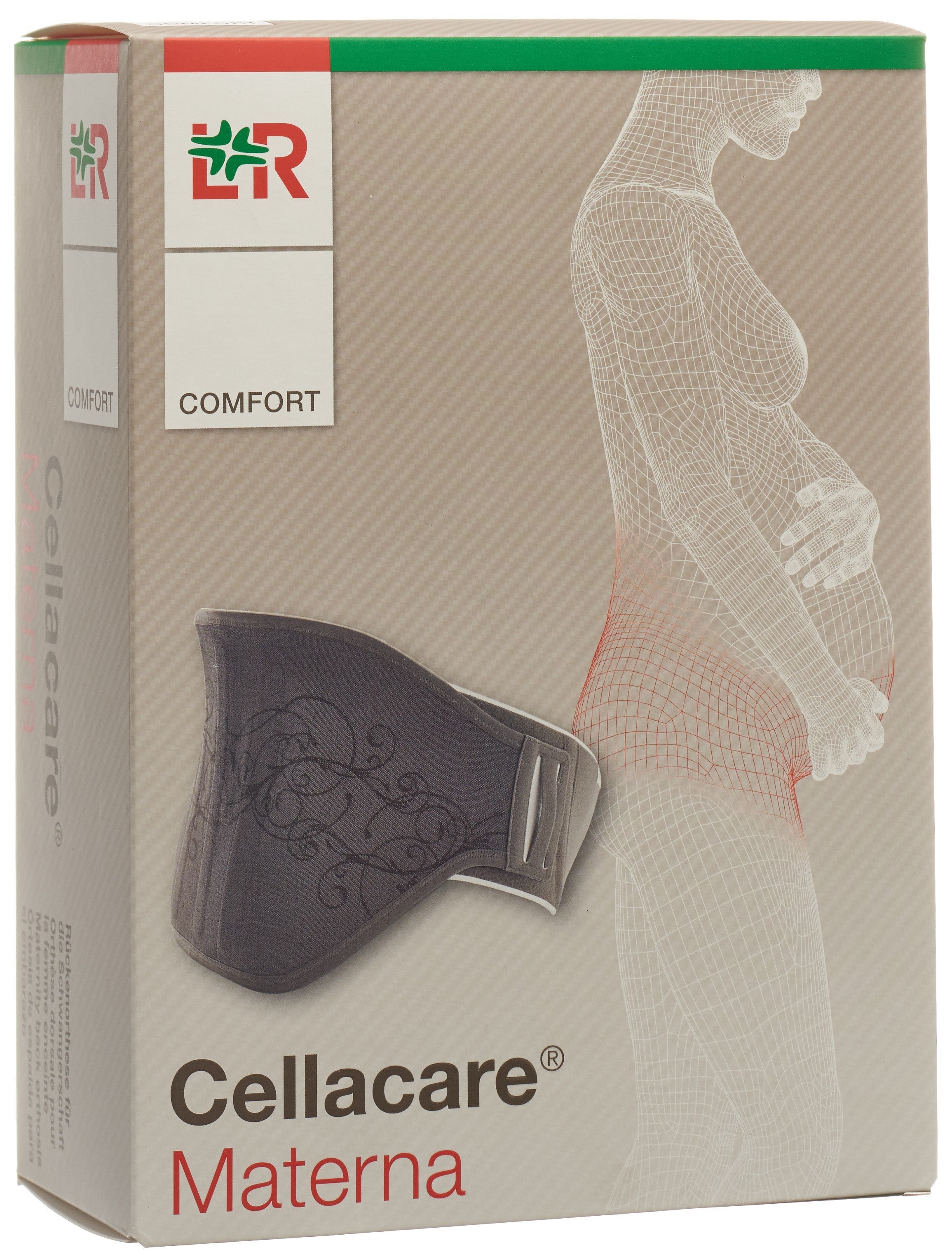 CELLACARE Materna Comfort Ceinture Maternité Taille 2 95-110cm Soutien Doux