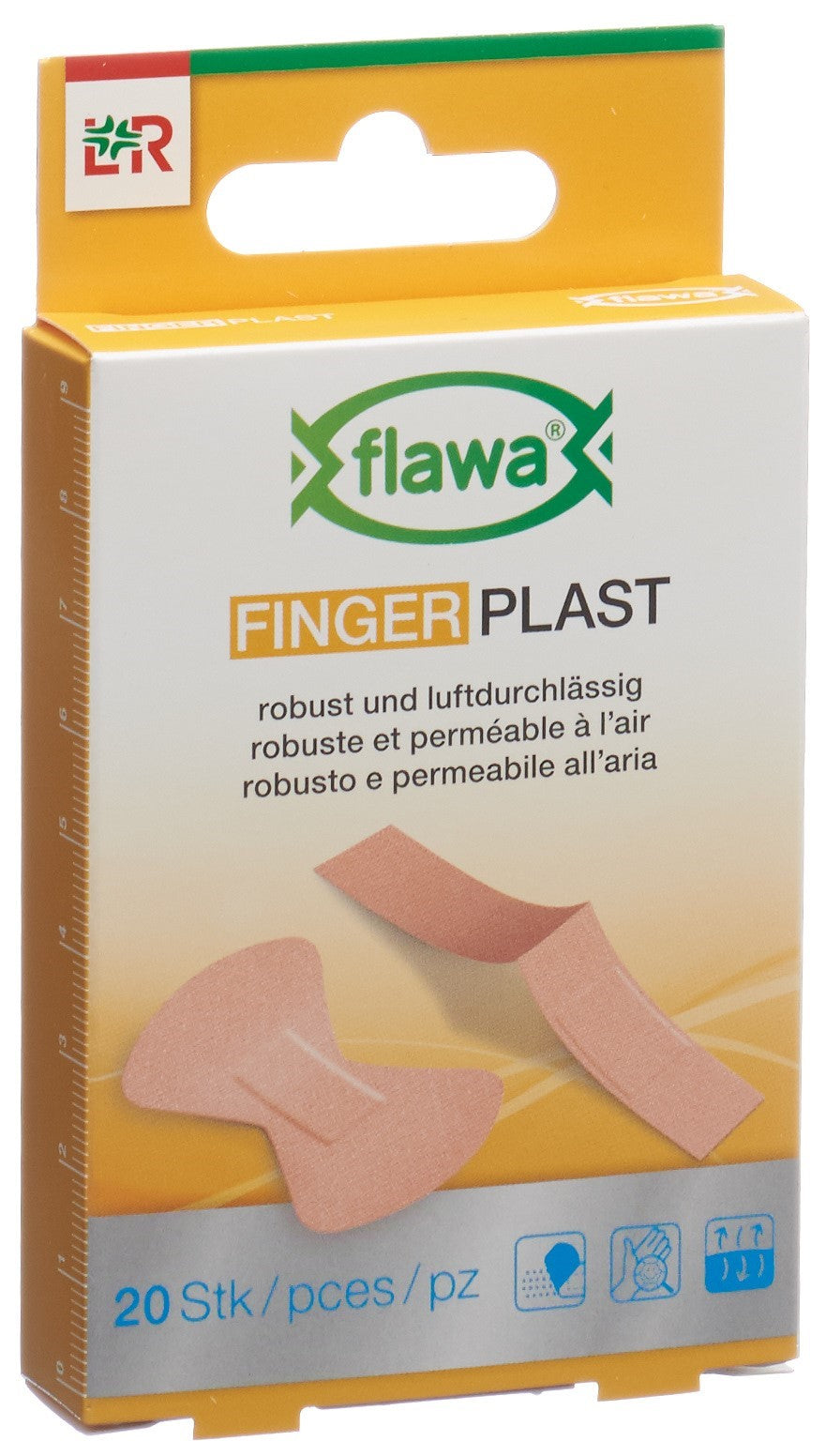 FLAWA Pansement Finger Plast Robuste 2 g 20 Pièces | Soin des Plaies