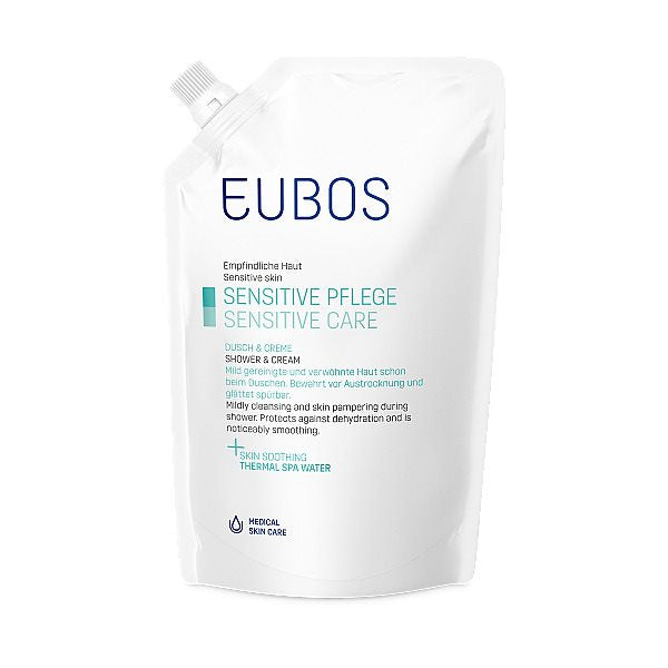 EUBOS Sensitive Douche Crème Rechange 400 ml Douceur Apaisante