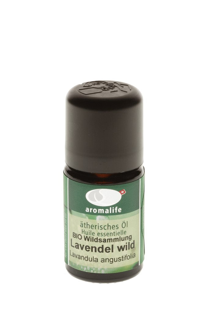 AROMALIFE Huile Essentielle Lavande Sauvage BIO 5 ml | Apaisante