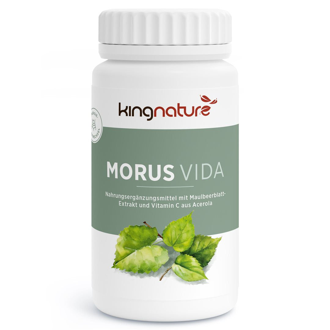 KINGNATURE MORUS Vida Caps 72 Pièces | Complément Alimentaire Bio