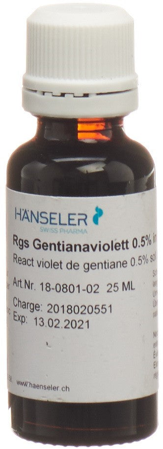 HÄNS Gentiane Violette Antiseptique 0.5% 25 ml