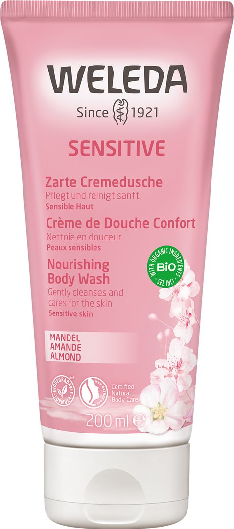 WELEDA douche soin sens amande tb 200 ml