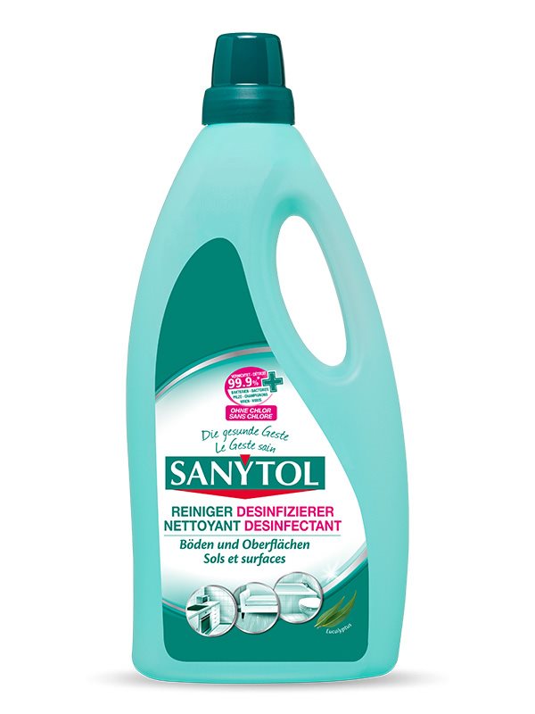 SANYTOL Nettoyant Désinfectant Multi-Usage 1 L | Efficacité Propreté