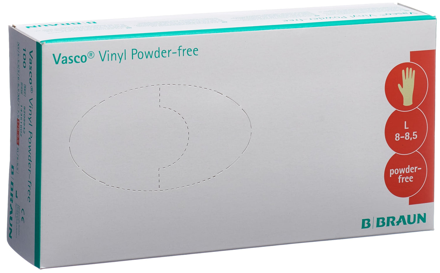VASCO gants L Vinyl 100 pce