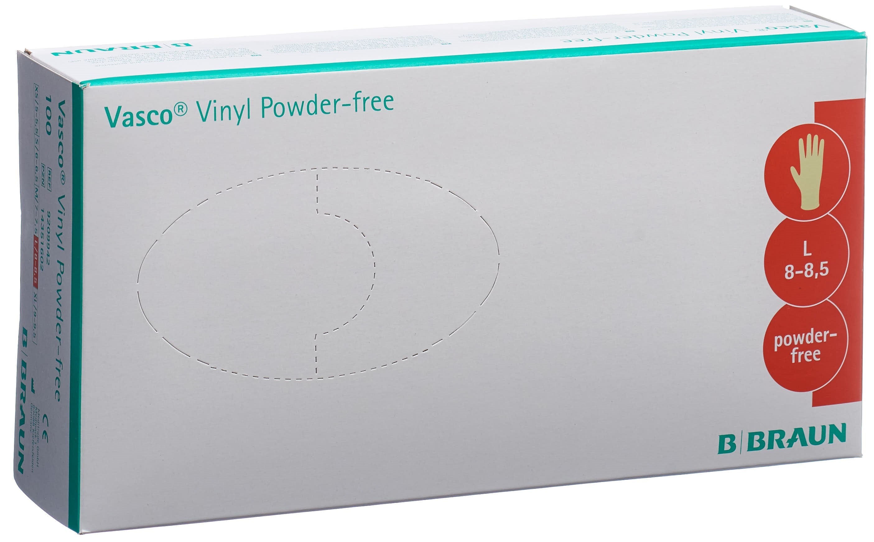 VASCO gants L Vinyl 100 pce