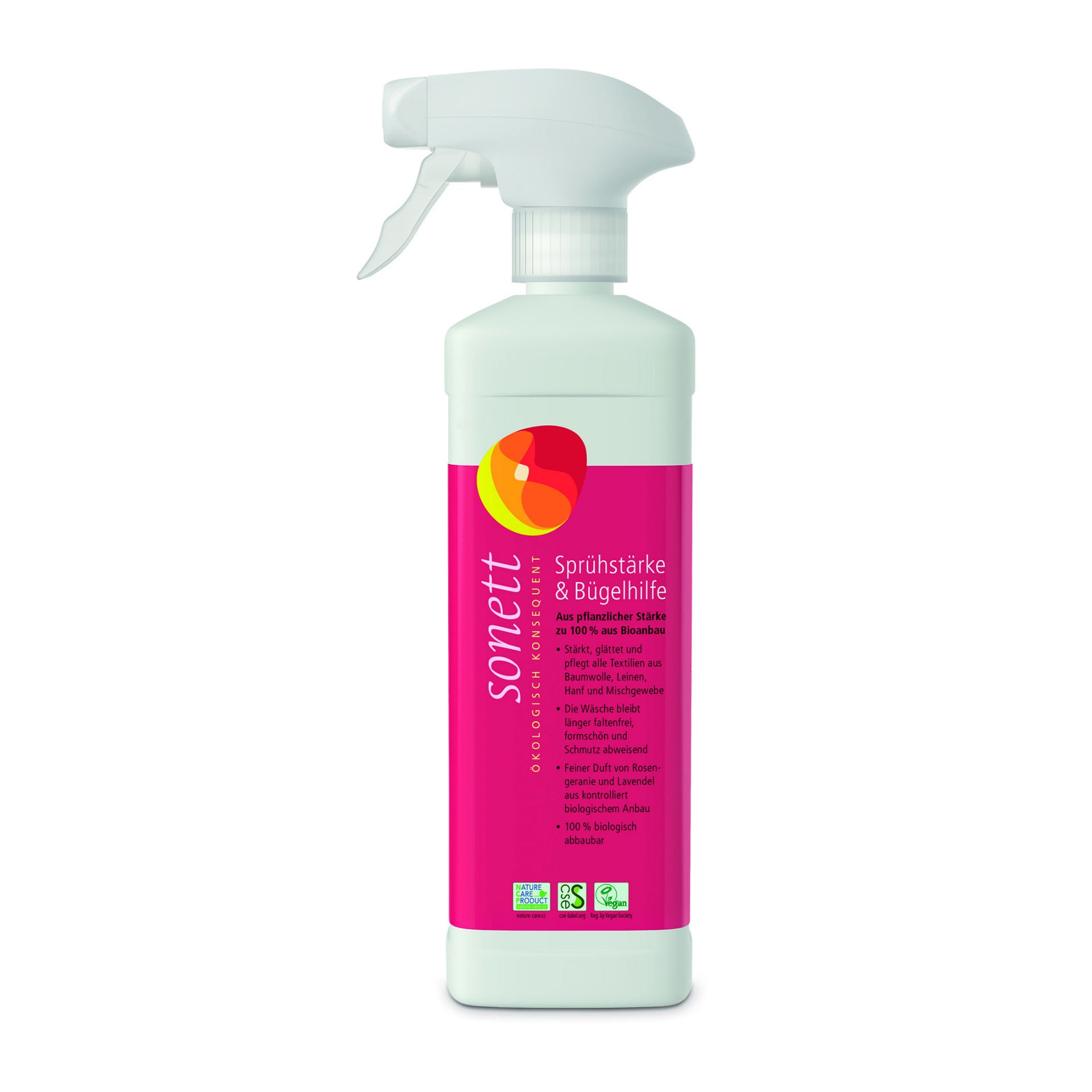 SONETT Vaporisateur Amidon Linge 0.5 L | Repassage Facile