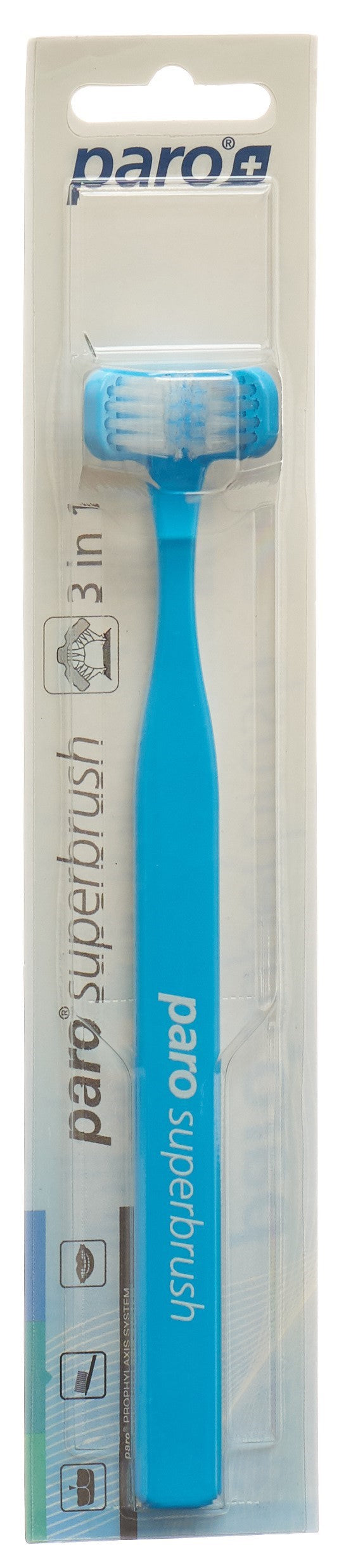 PARO Super Brush Brosse Dent 3 Têtes Hygiène Bucco-Dentaire
