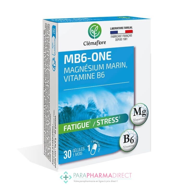 ADP Mb6-One Magnesium Marin B6 gélules bte 30 pce