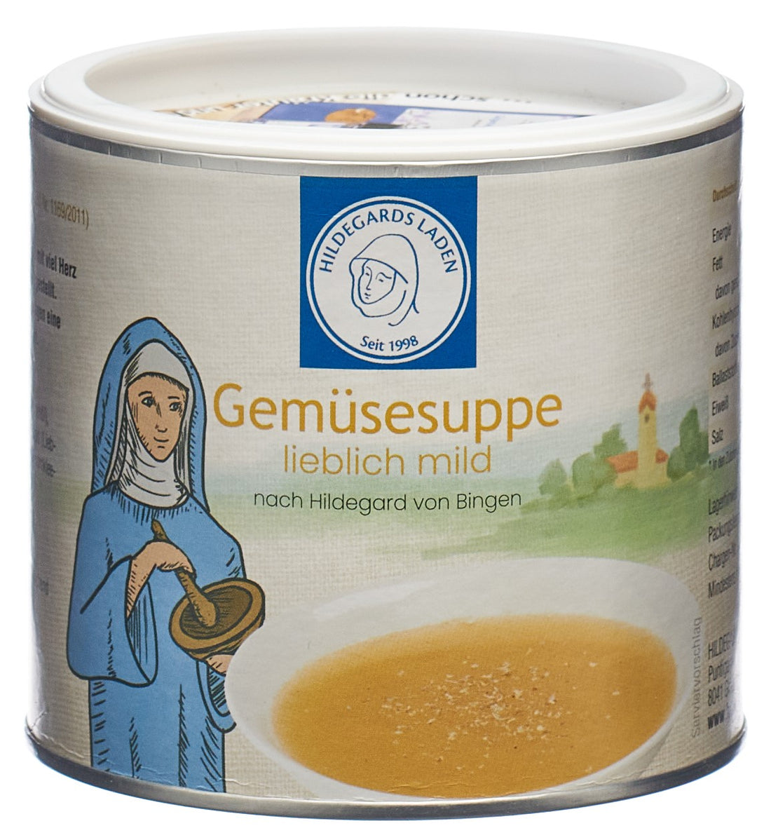 HILDEGARDS LADEN Soupe Légumes Douce 350 g | Bio &amp; Sans Gluten
