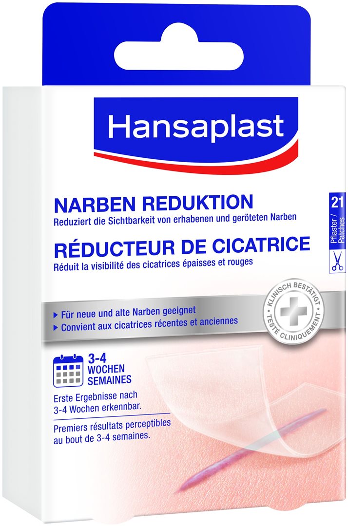 HANSAPLAST Pansements Réducteurs Cicatrices 21 Pièces | Soin Cicatrisant Efficace