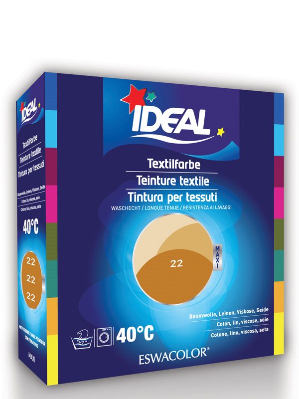 IDEAL MAXI Coton Coloré N°22 Or - Douceur &amp; Absorption | 100 Pièces