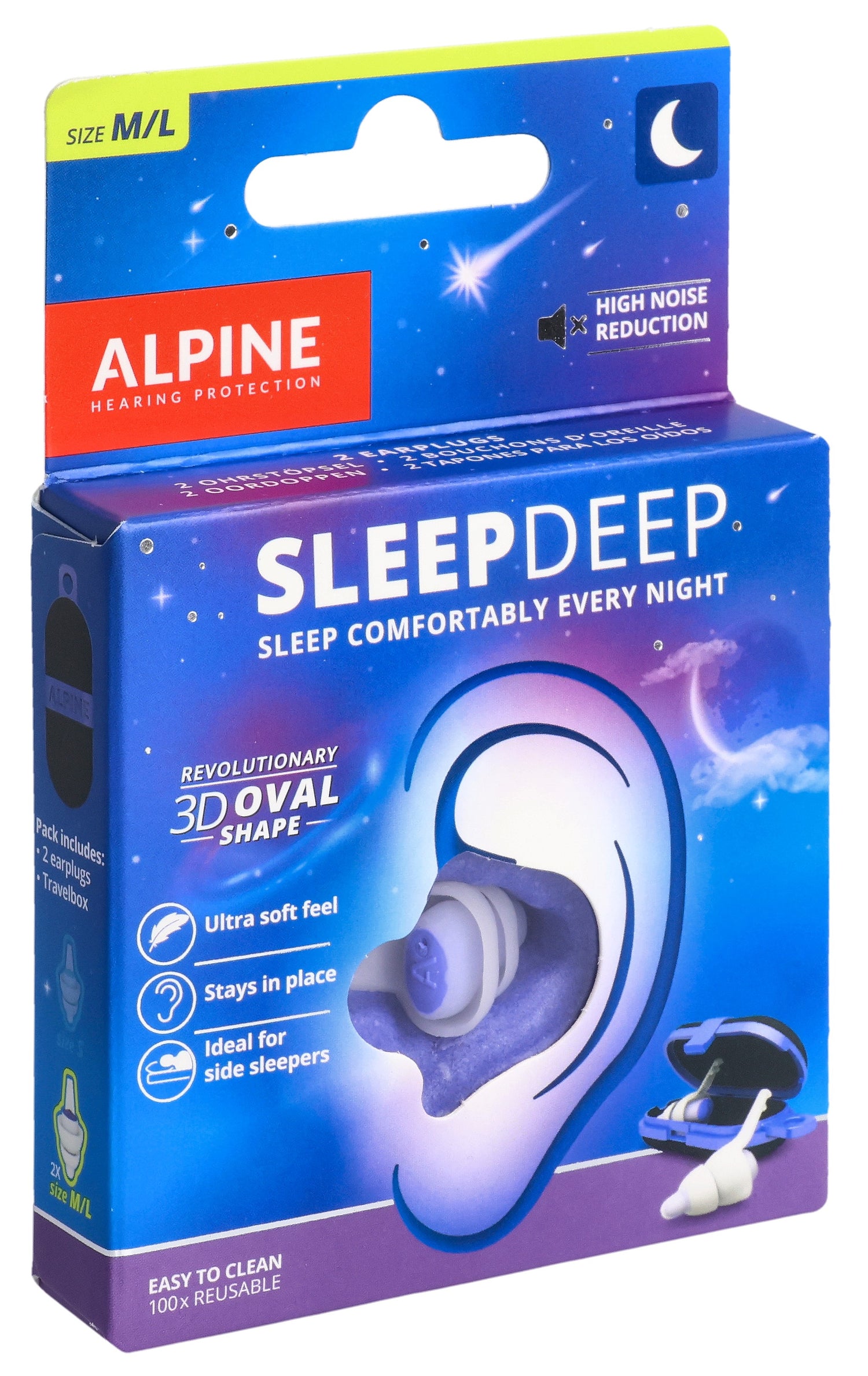 ALPINE SleepDeep Bouchons d&