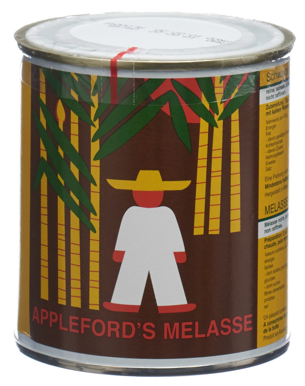 APPLEFORDS Mélasse de Sucre de Canne Bio | Énergie Naturelle 680 g