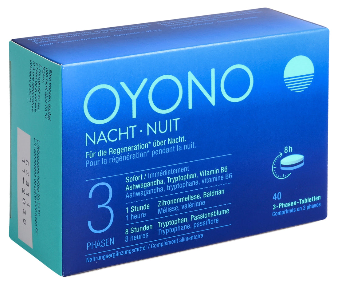 OYONO Nuit Sommeil Profond 40 Comprimés