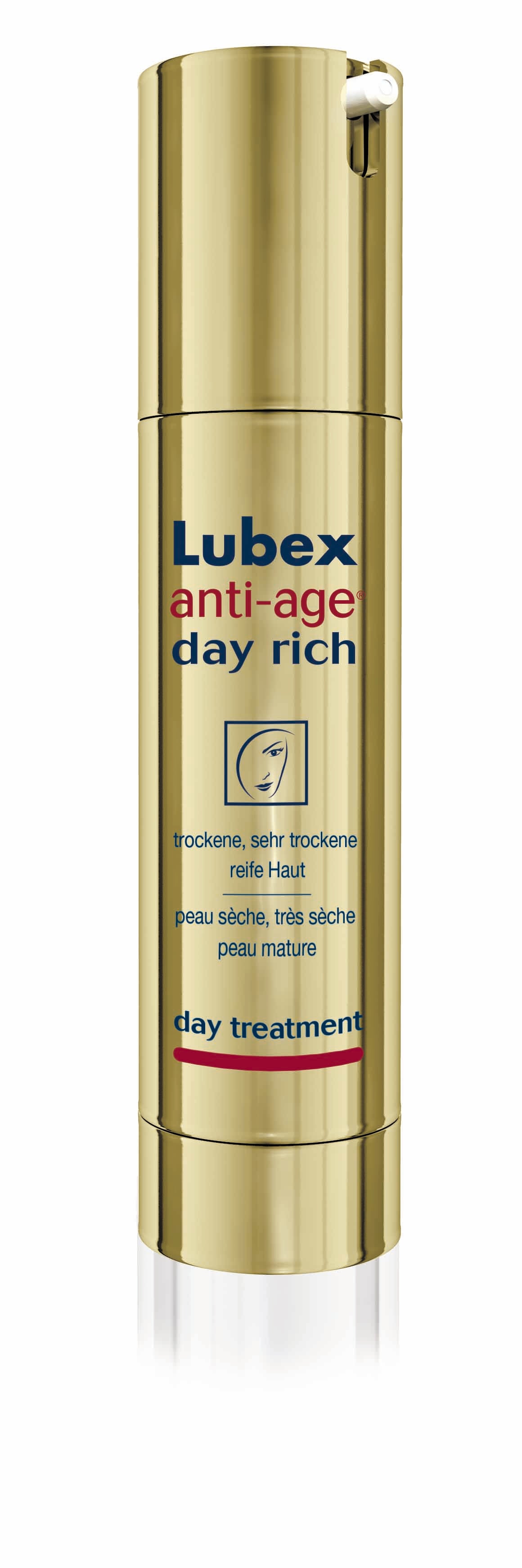 Lubex Anti-Age Crème Jour Riche 50 ml | Soin Visage Anti-Rides