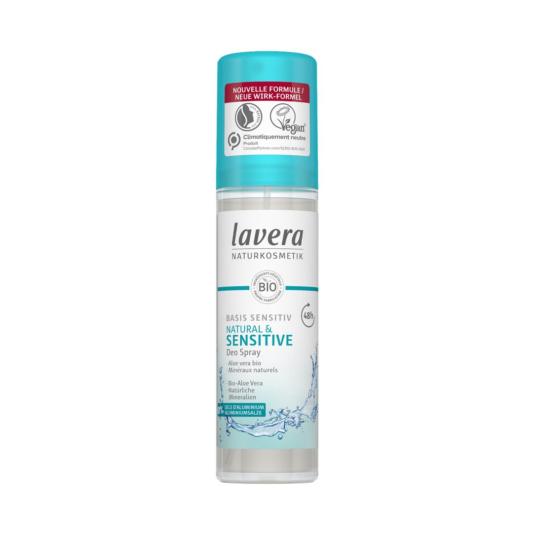 LAVERA Basis Sensitiv Déodorant Spray Naturel &amp; Doux 75 ml