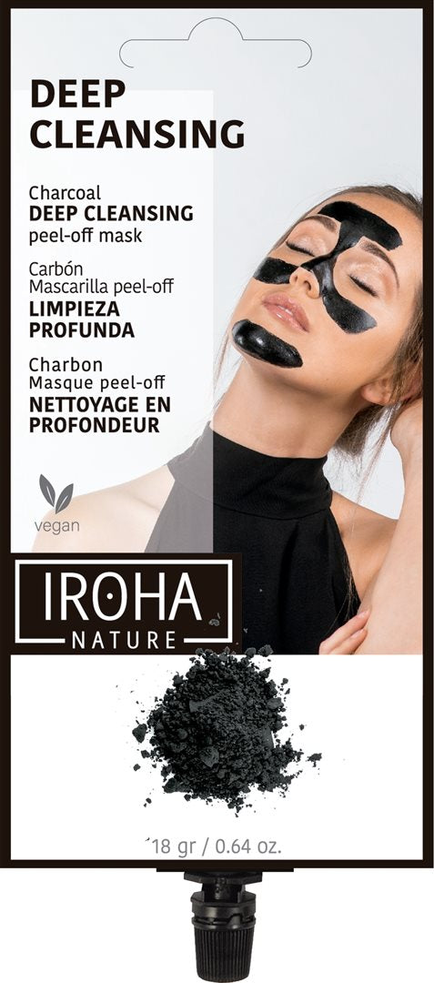 IROHA Nature Masque Noir Désincrustant Points Noirs | 100 ml