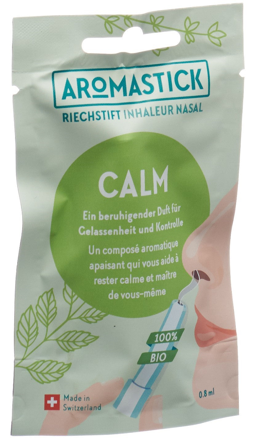 AROMASTICK Inhalateur Nasal Bio Calme | Bien-être Respiratoire