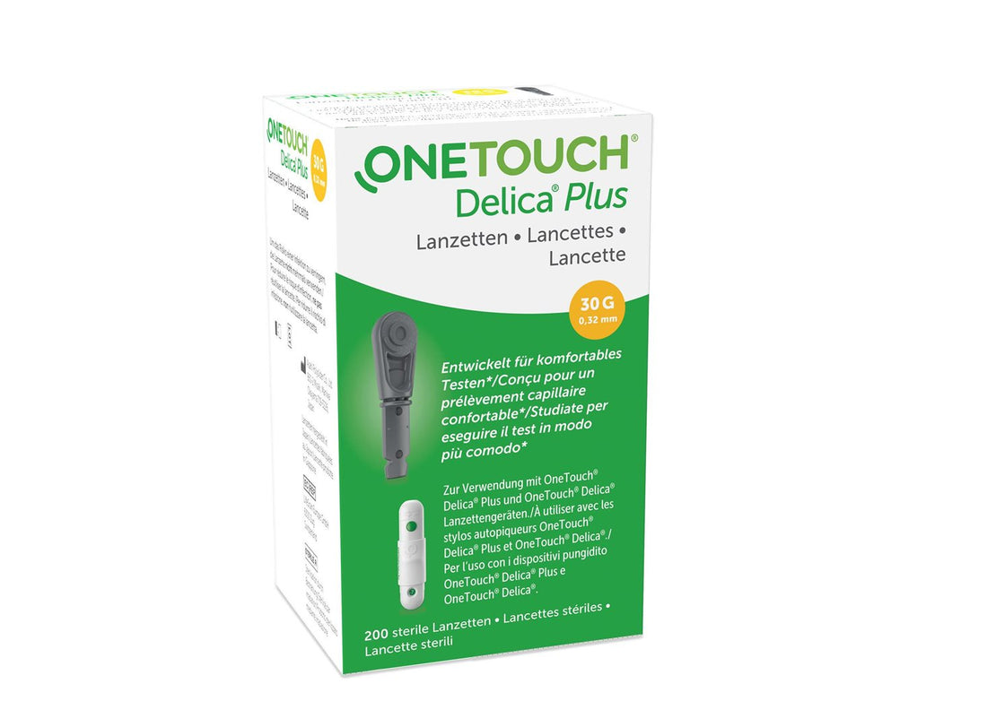 ONE TOUCH DELICA Plus Lancettes 200 Pièces | Confort &amp; Précision