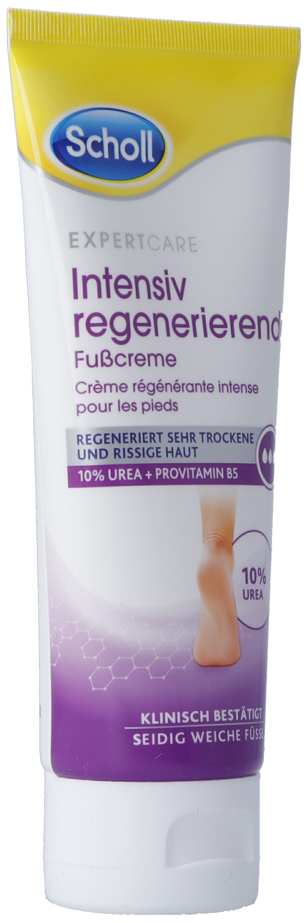 Scholl Crème Régénératrice Pieds Douceur Intense | 75 ml