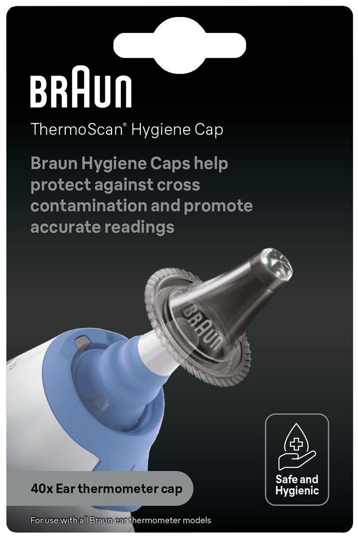 Braun ThermoScan Capuchons Thermomètre Auriculaire 40 Pièces | Hygiène &amp; Précision