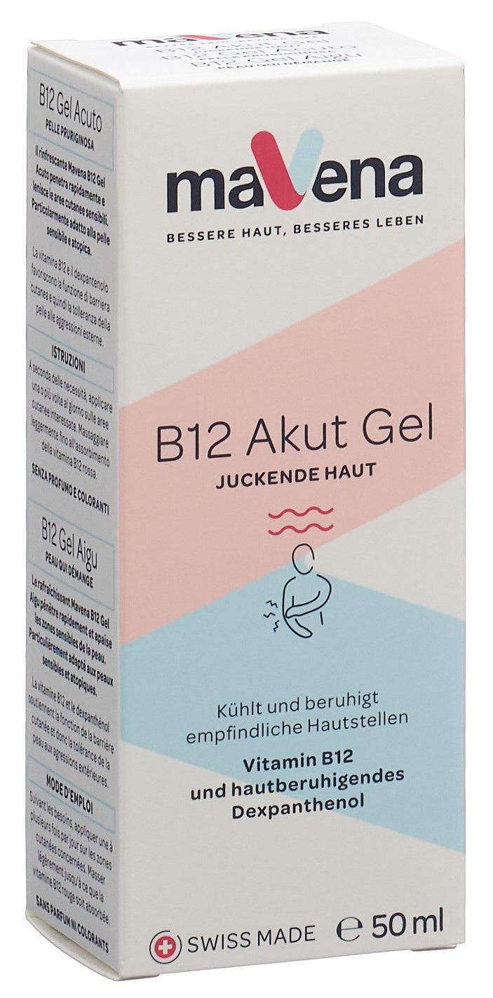 MAVENA B12 Gel Aigu 50 ml | Soutien Énergétique Naturel
