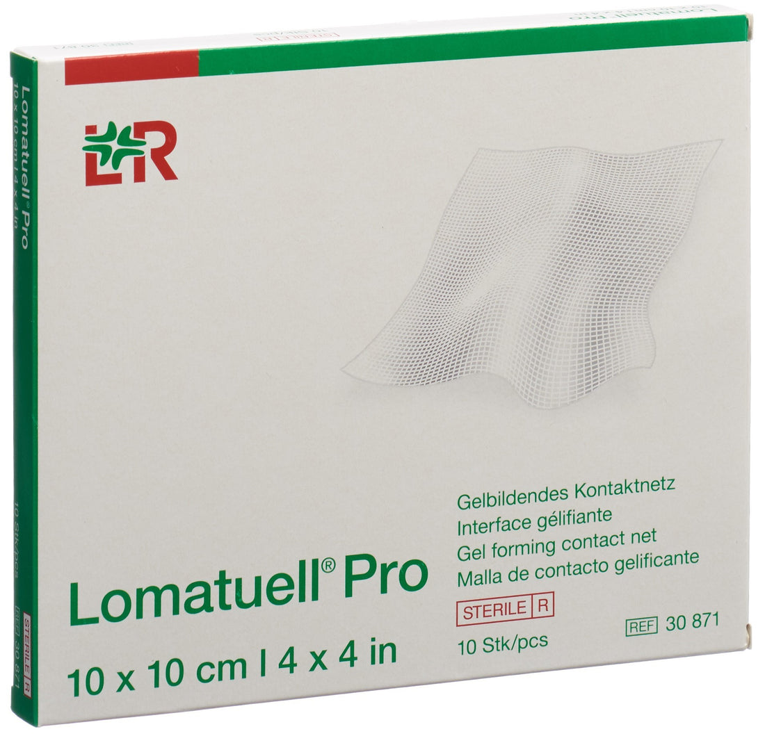 LOMATUELL Pro Pansement Hydrocolloïde Cicatrisant 10 x 10 cm 10 pièces