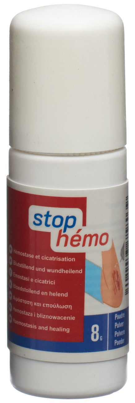 STOP HEMO Poudre Hémostatique Stérile 8g | Arrêt Rapide Saignements