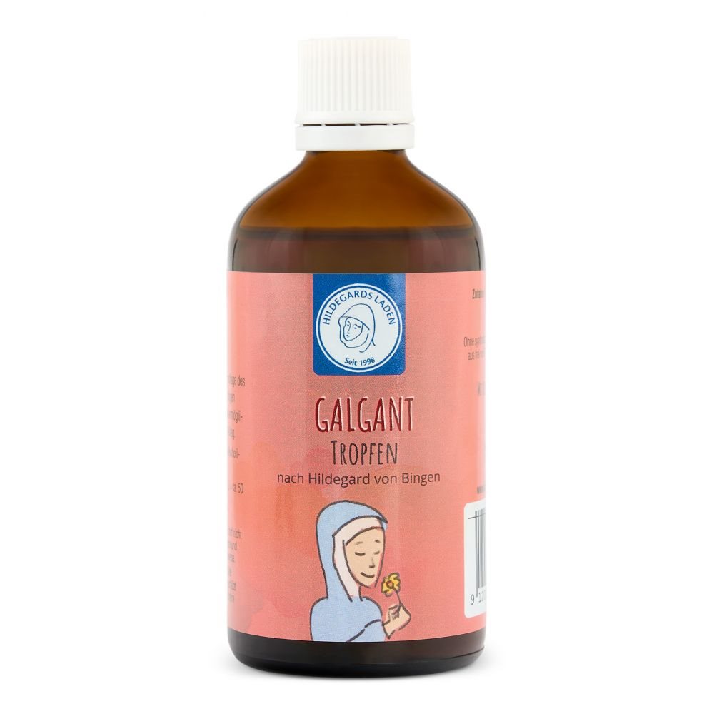 HILDEGARDS LADEN Galgant Tropfen Bio Bien-être Digestif | 100 ml