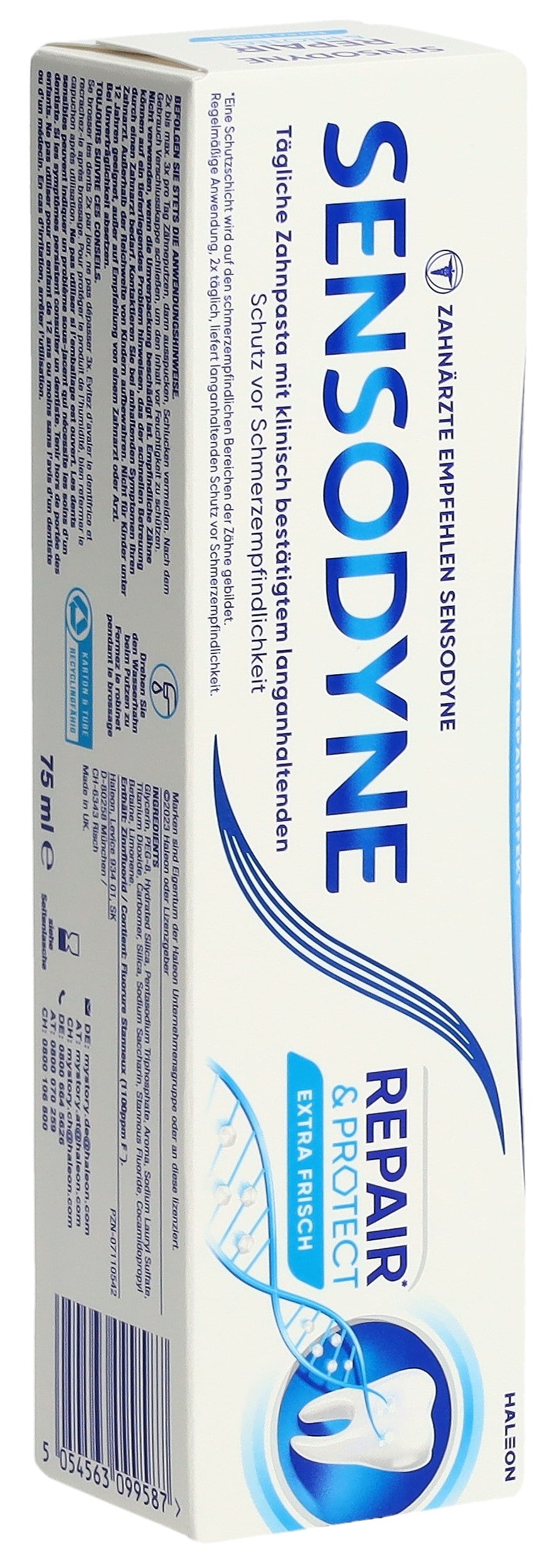 Sensodyne Repair &amp; Protect Dentifrice Réparateur 75 ml