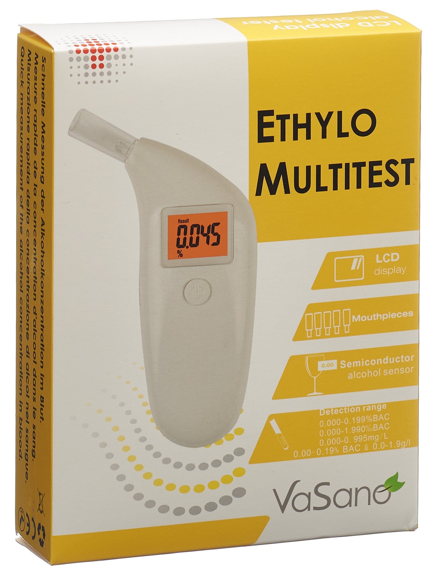 Ethylotest Électronique ETHYLO Fiable et Précis | Test Alcoolémie