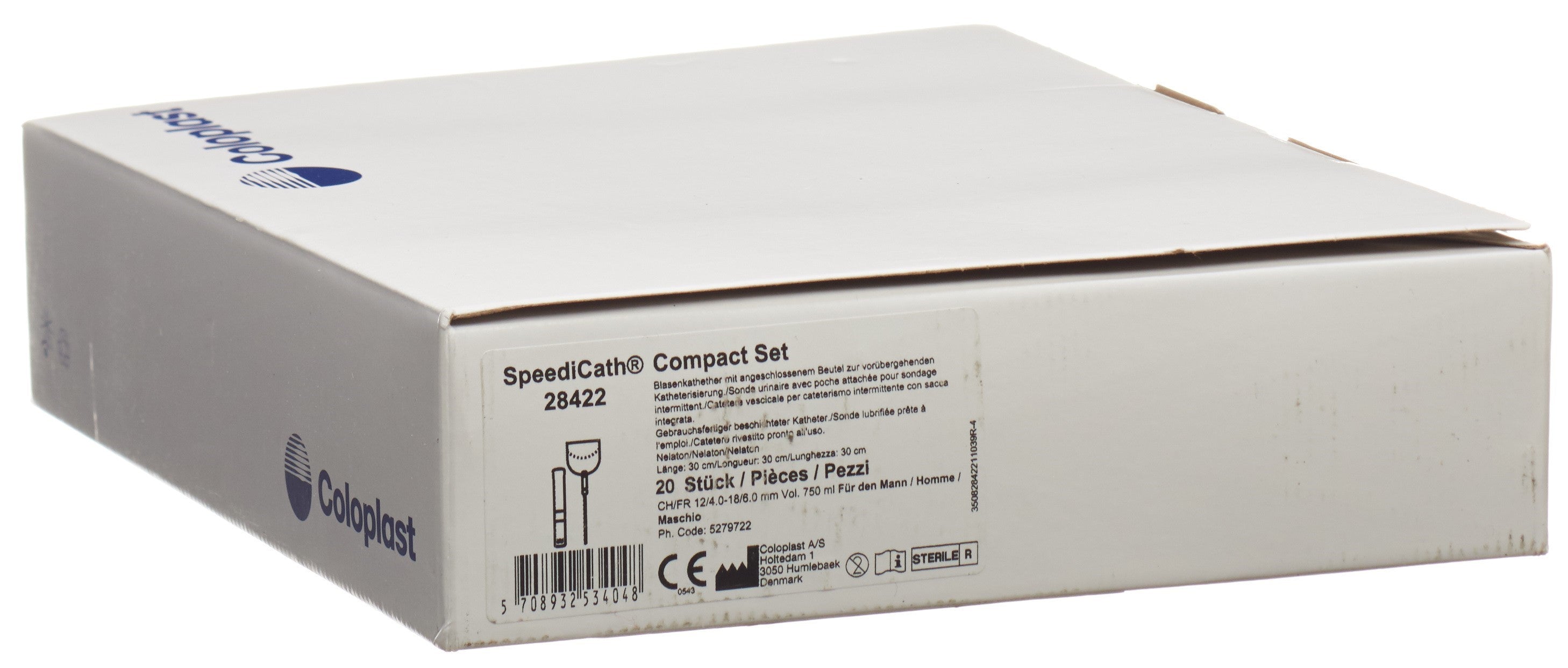 SPEEDICATH Compresseur Sonde CH12 Homme 20 Pièces | Confort