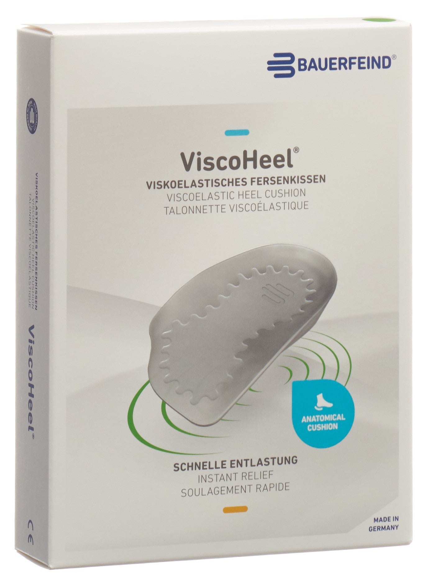 BAUERFEIND ViscoHeel Talonnettes Confort &amp; Soutien | 1 Paire Taille 1