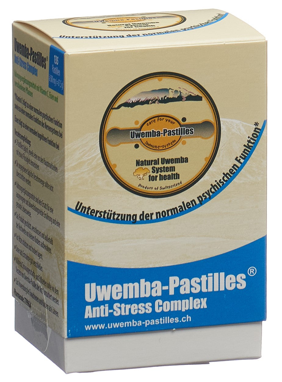 UWEMBA-PASTILLES Anti-Stress Comp bte 135 pce