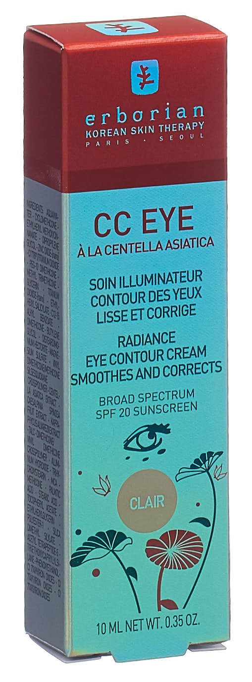 Erborian CC Crème Yeux Clair Éclat &amp; Correction | 10 ml