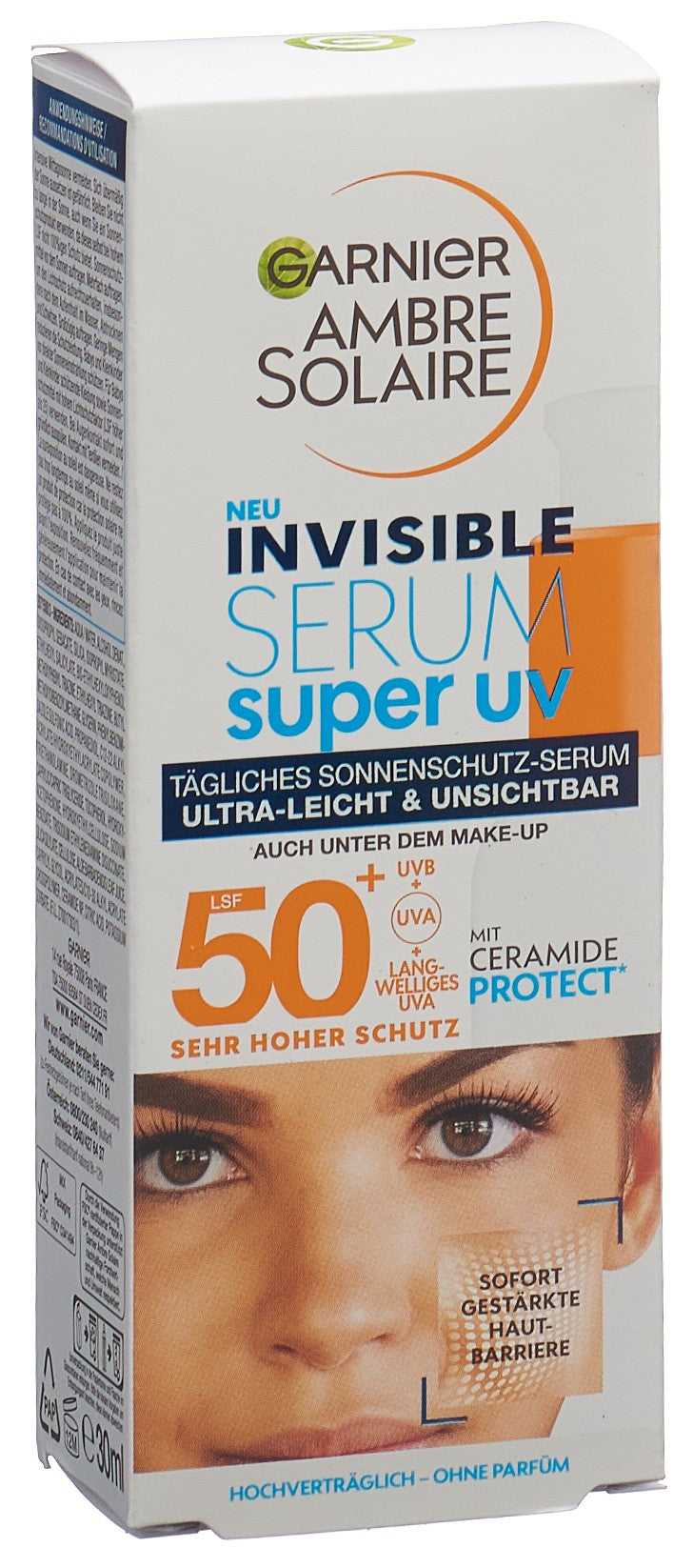 AMBRE SOLAIRE Invisible Sérum Anti-UV SPF 50+ | 30 ml