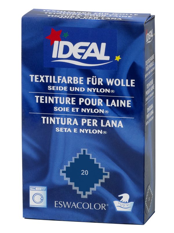 IDEAL Laine Cardée Colorée Marine 30g | Soin Cicatrisant
