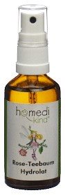 HOMEDI-KIND Hydrolat de Rose &amp; Arbre à Thé Bio 50 ml