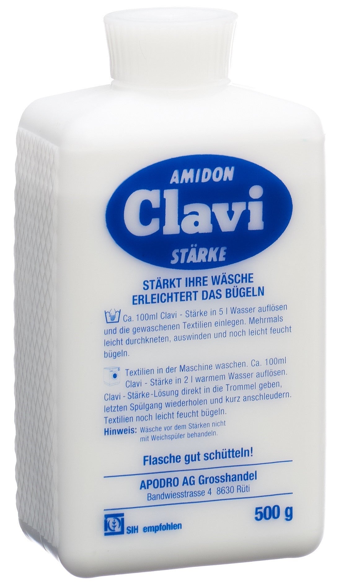 CLAVI Amidon Liquide 500g | Soulage Irritations Cutanées