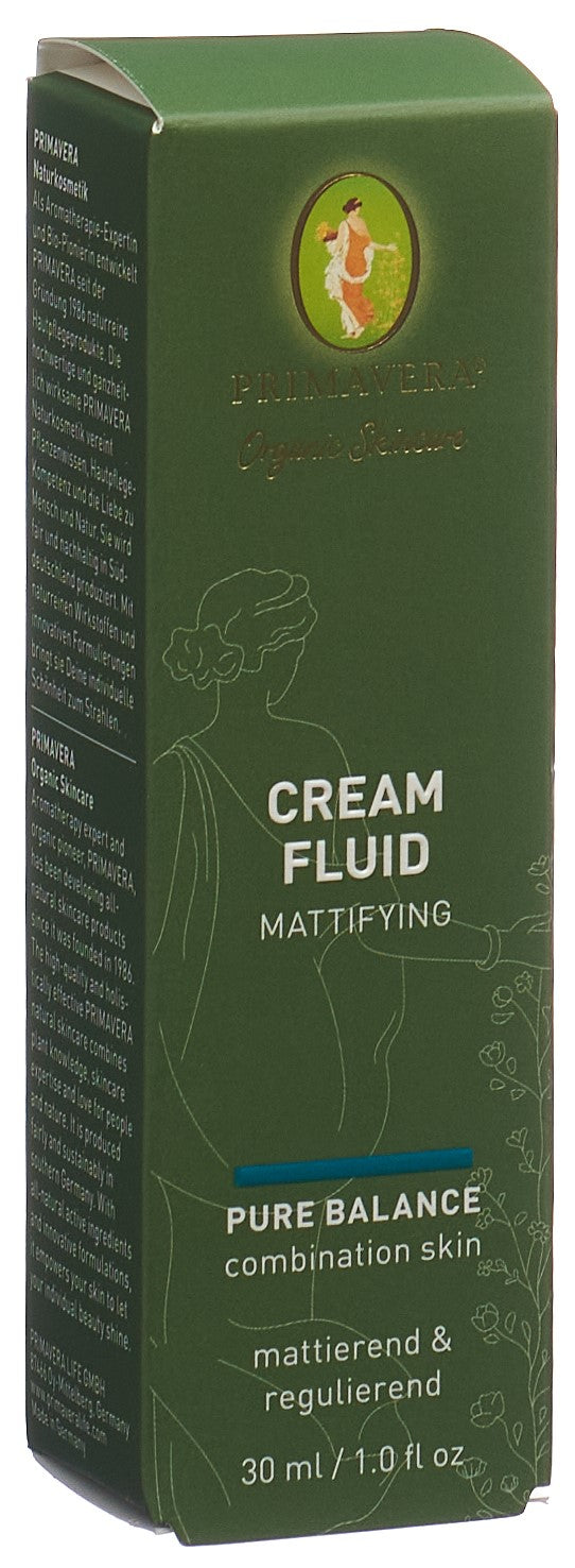 PRIMAVERA Pure Balance Crème Fluide Équilibrante Peau Normale 30 ml