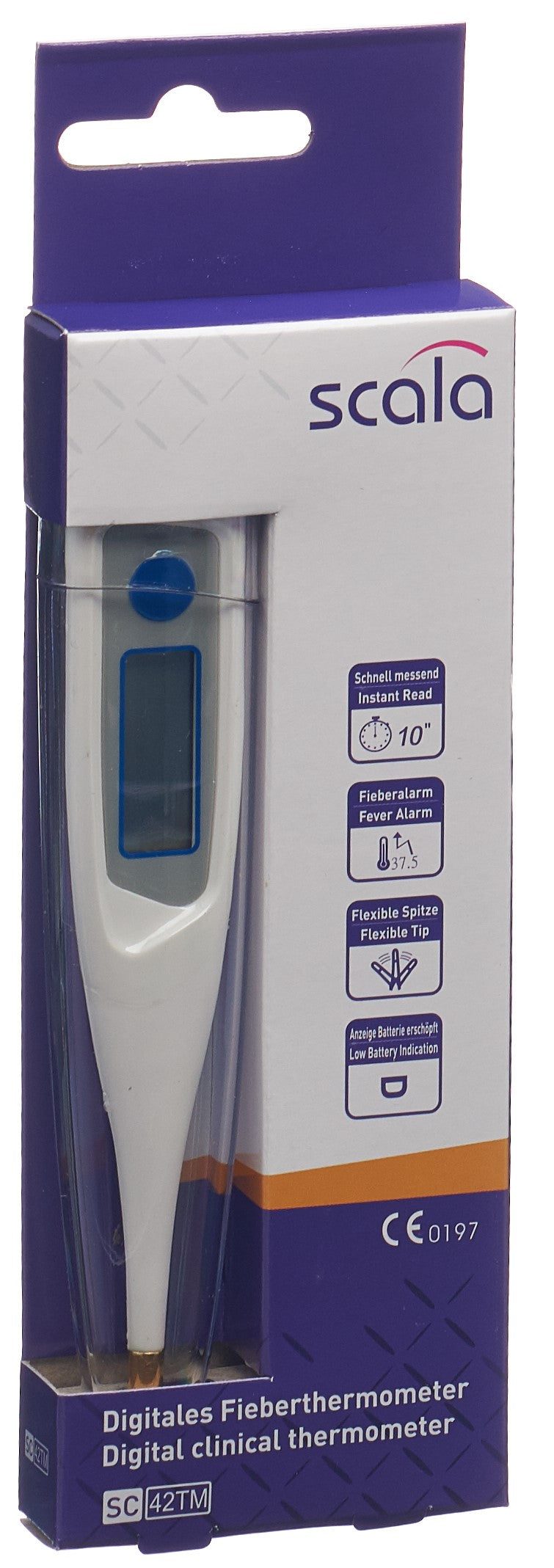 SCALA Thermomètre Digital SC42TM Flex | Rapide &amp; Fiable