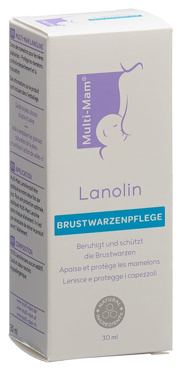 MULTI-MAM lanolin crème mamelons tb 30 ml