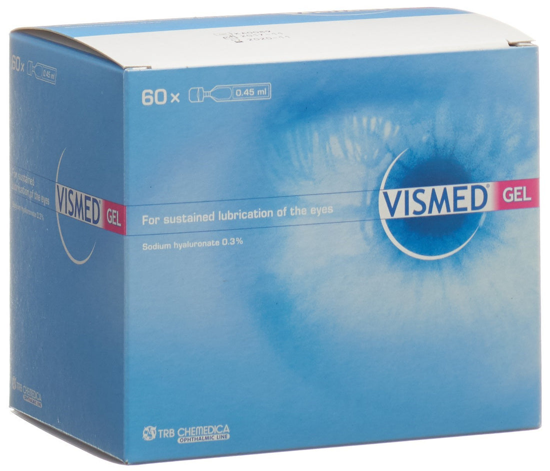 VISMED gel 3 mg/ml hydrogel 60 monodos 0.45 ml