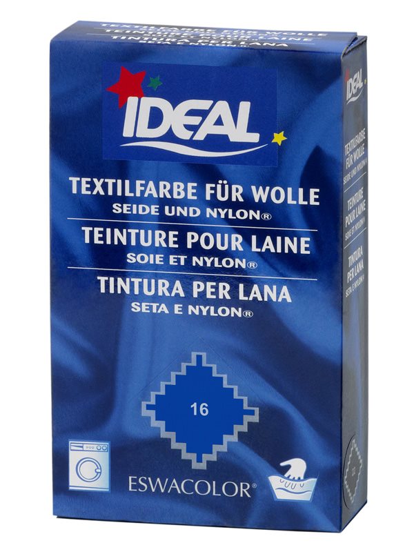 IDEAL Laine Colorée Poudre N°16 Bleu Franc 30g Soin Cutané