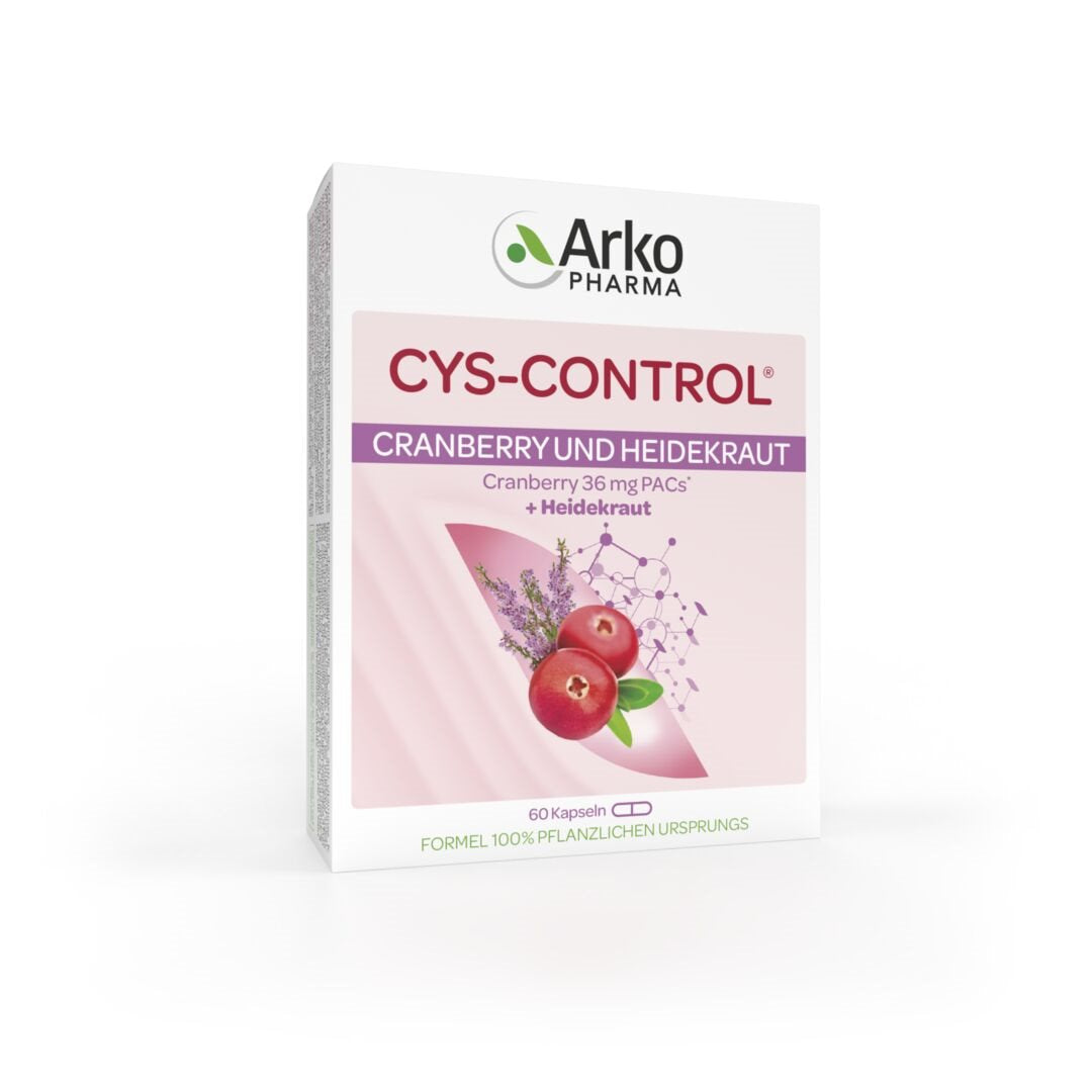 CYS-CONTROL Cranberry &amp; Bruyère - Solution Naturelle Infection Urinaire | 60 Capsules