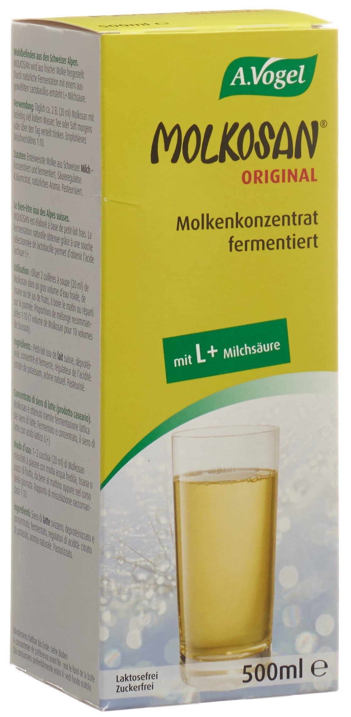 VOGEL Molkosan liq fl 500 ml