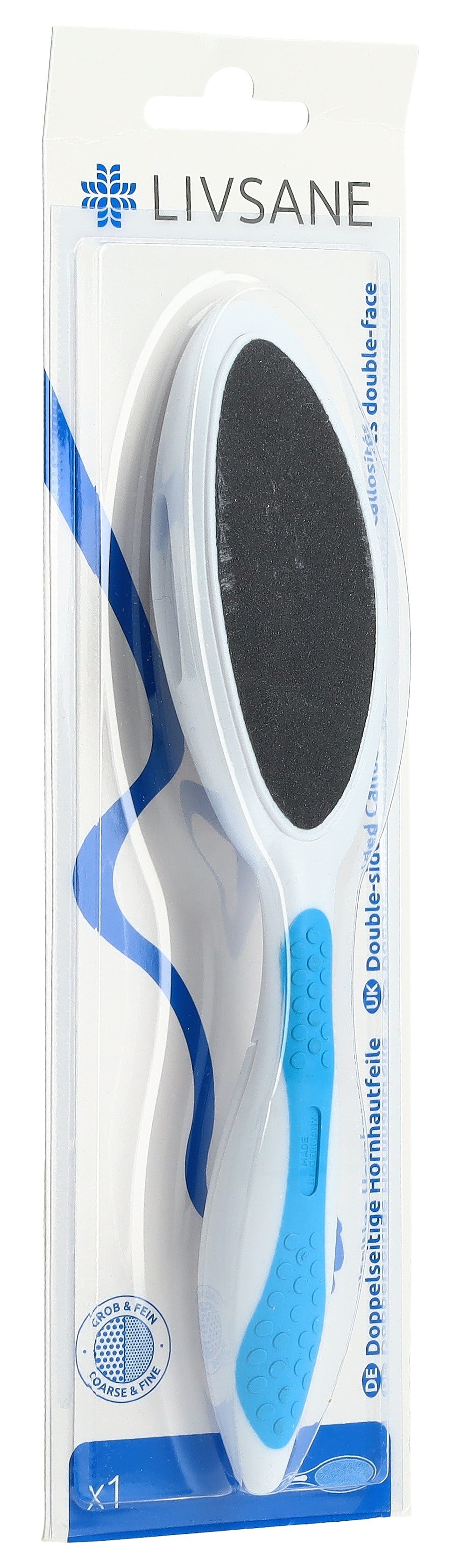 LIVSANE Lime Anti-Callosités Double Face Douceur | Soin Pieds