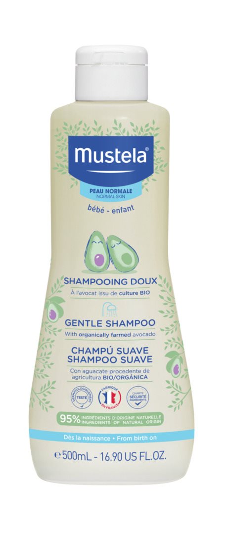 Mustela Shampooing Bébé Douceur Cheveux Fins 500 ml